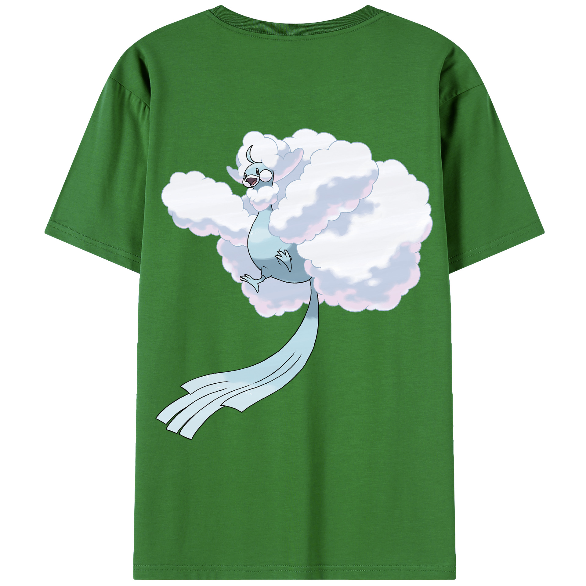 （画像用） ポケットモンスター Pokémon レディース半袖Tシャツ(バックプリント)